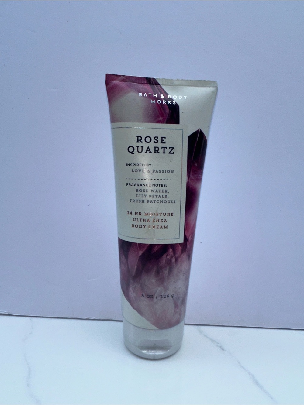 Bath & Body Works Rose Quartz Ultra Shea Body Cream - Pink & Cream